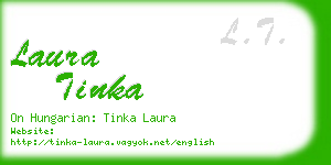 laura tinka business card